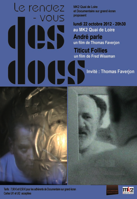 « Rendez-vous des docs » : Titicut Follies + André parle