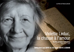 Vues du FIPA 2014: « Violette Leduc, la chasse à l’amour »