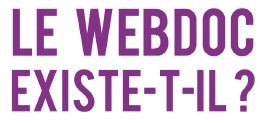 Les premières pages du livre « Le webdoc existe-t-il ? »